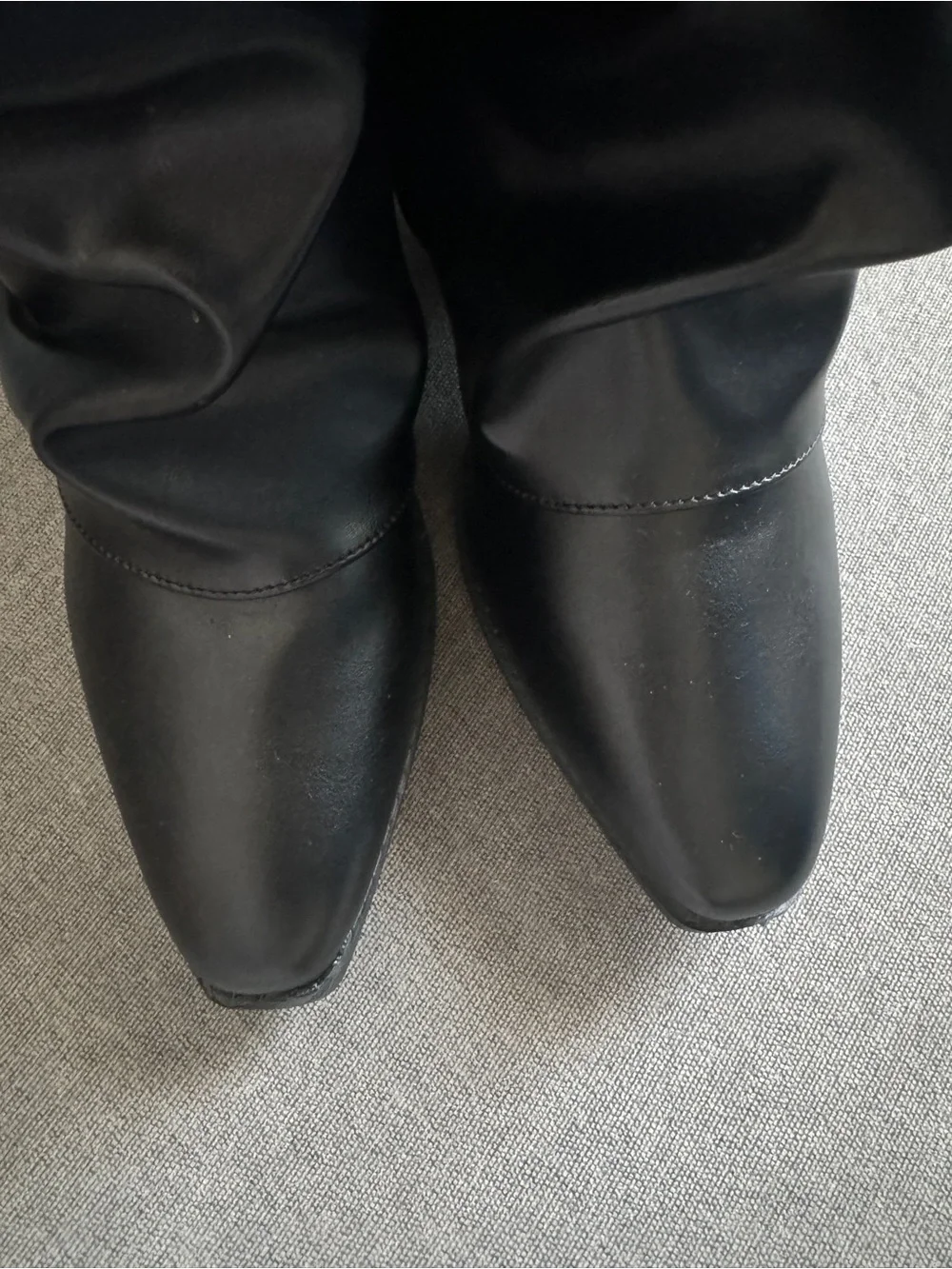 Women's Black Over-the-Knee Fashion Boots